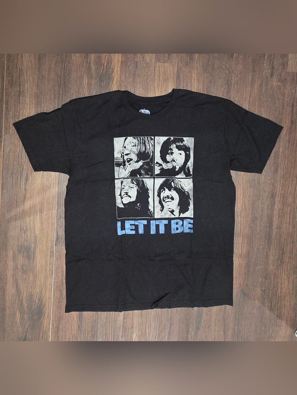 The Beatles Let It Be black new without tags t-shirt size XL